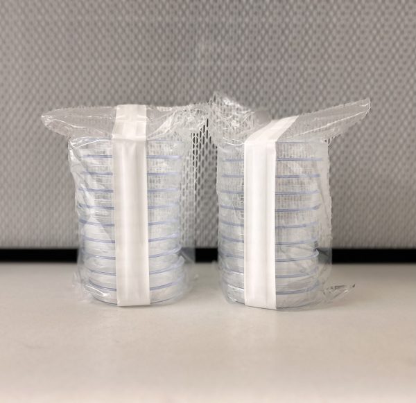 sterile petri dishes - Sold in sterile packs of 10 units - 90mm x 15mm
